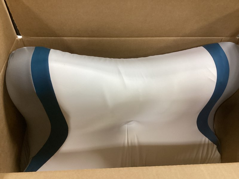 Condition photo showing Good Condition for Cervical Neck Pillow for Pain Relief - Ergonomic Side Sleeper for Sleeping, Cooling Memory Foam Pillows for Neck Support, Contour Orthopedic Bed Pillow for Back Stomach Sleepers