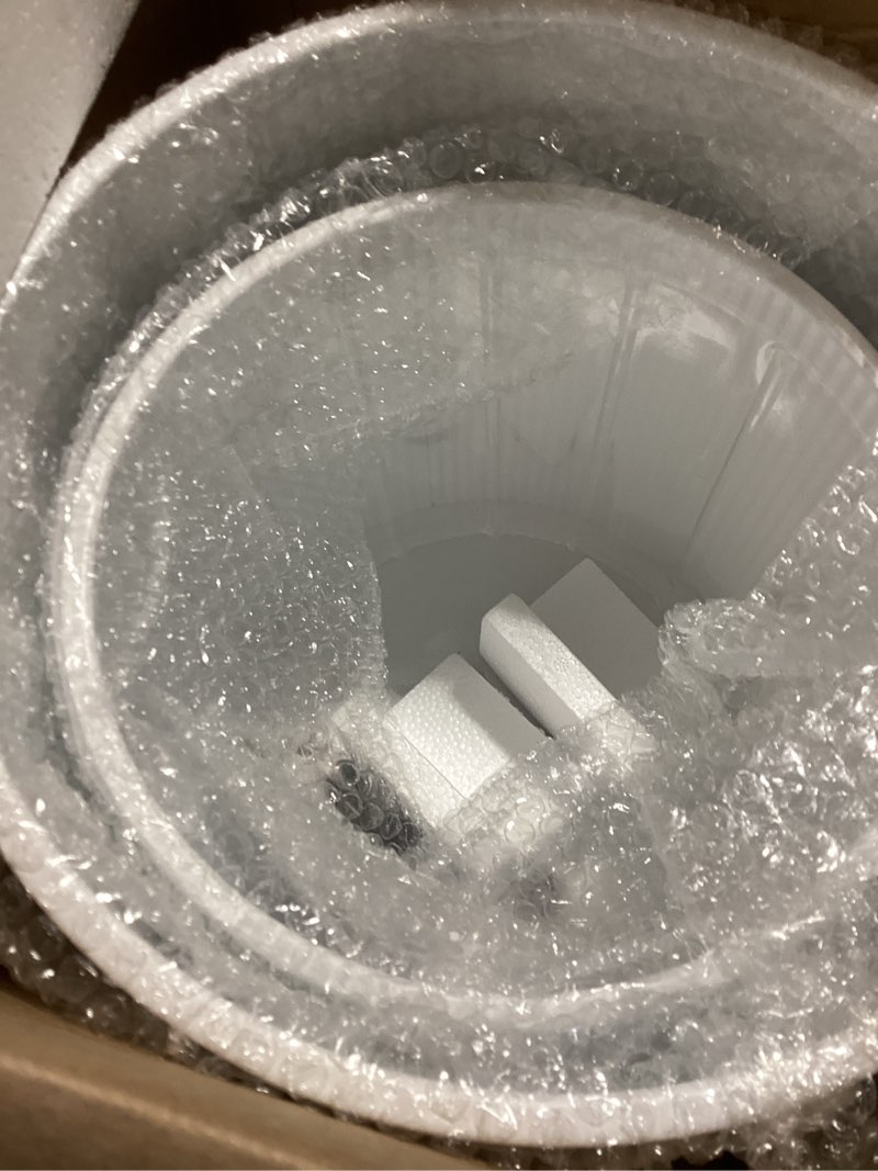 ARNIS Modern Plant Pots, Set of 2 Round Large Planters with Stand, Large Size Metal Pots with Draina