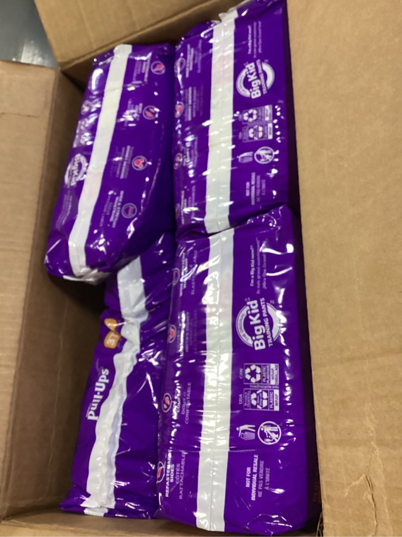 Condition photo showing Good Condition for Pull-Ups Girls' Potty Training Pants, Size 3T-4T Training Underwear (32-40 lbs), 112 Count (4 Packs of 28) 3T-4T 112