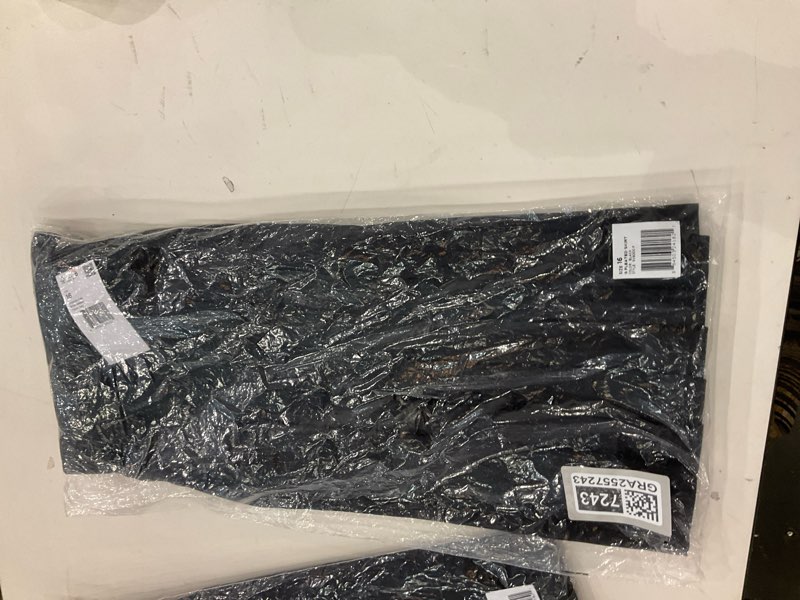 Condition photo showing New/Like New for French Toast Girls' Pleated Skirt 16 Black