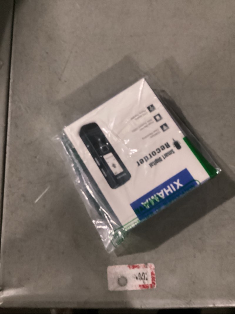 Condition photo showing New/Like New for 64GB Mini Voice Recorder, Digtal Voice Recorder Spy Hidden Pocket Tape Recorder with Playback for Lectures, Meetings, XIHAMA 4608 Hours Handheld Audio Recorder with Microphone, USB Charge, Password