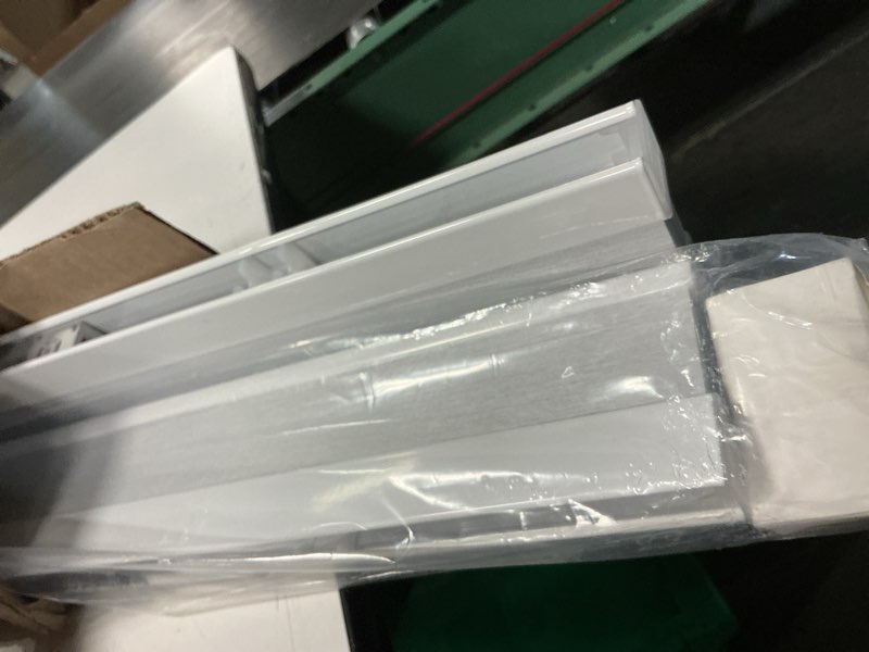 Condition photo showing Good Condition for lazblinds cordless cellular shades, blackout privacy honeycomb shades for home, thermal insulation noise reduction blinds for windows, 22'' w x 48'' h, white blackout-white 22'' w × 48'' h