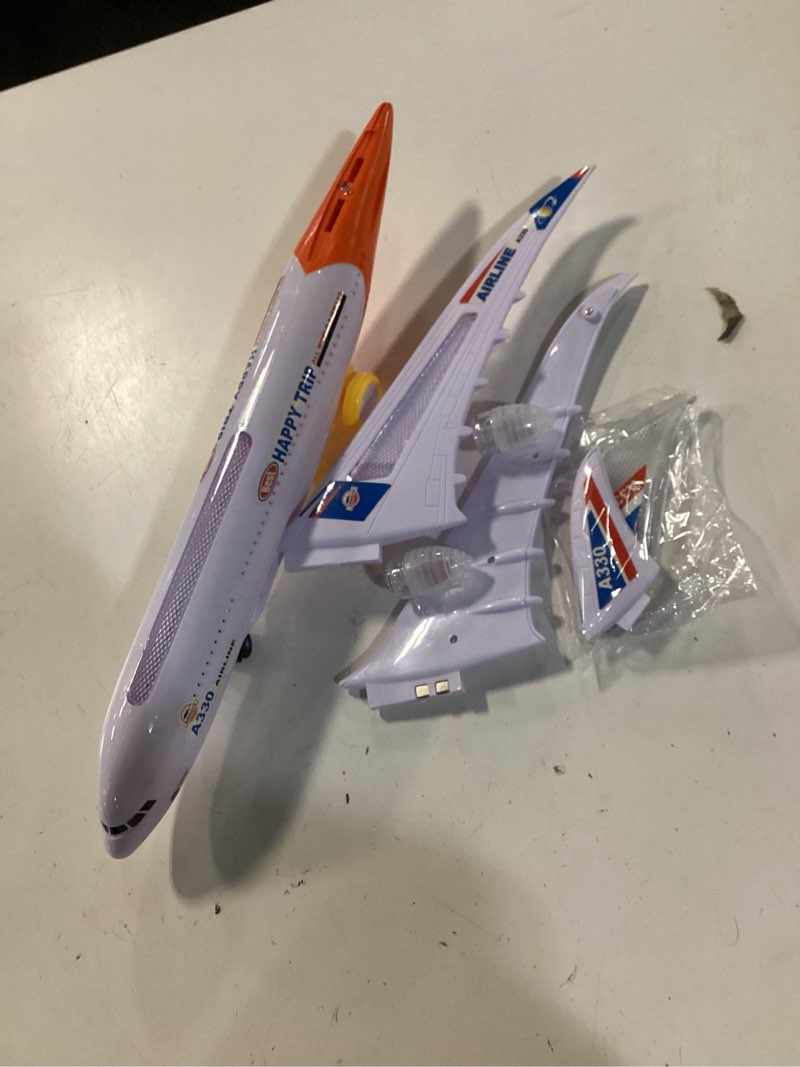 Condition photo showing Good Condition for toysery airbus a380 bump and go airplane toy, lights & sounds, ages 3-12