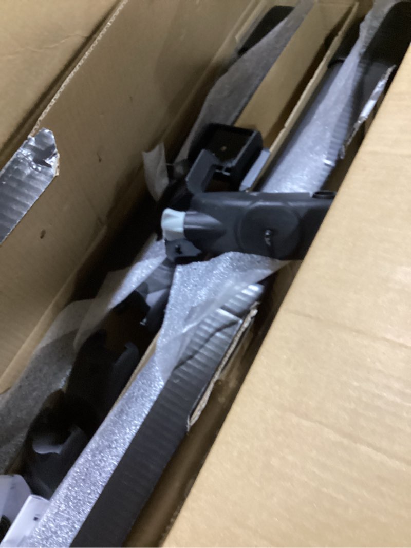 Condition photo showing As Is for Thule SnowPack Extender Ski/Snowboard Rack (6pr/4 Boards), Black Extender(6 Pr/4 Boards) Black