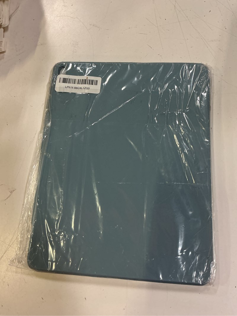 Condition photo showing Good Condition for for ipad air 13 inch m4/m3/m2 case (2026/2025/2024,model a3268/a3269/a3271), auto sleep/wake and magnetic closure, trifold stand case, pu leather cover, support apple pencil pro, misty blue