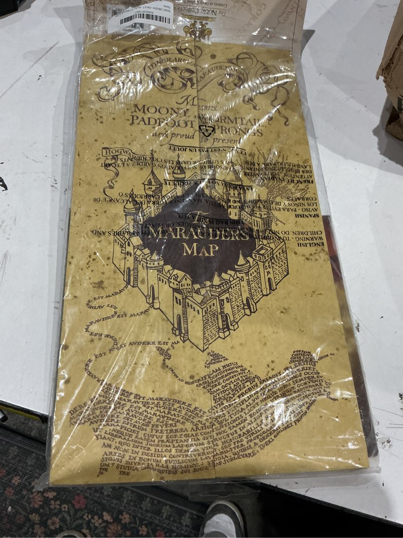 Condition photo showing Good Condition for noble collection - harry potter replica 1/1 marauder's map
