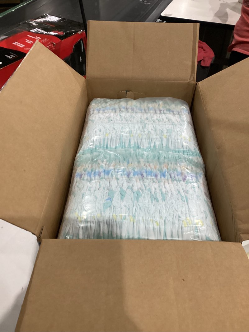 Condition photo showing New/Like New for pampers training pants - easy ups boys & girls bluey - size 3t-4t, 124 count, children's potty underwear (packaging may vary) 3t-4t 124
