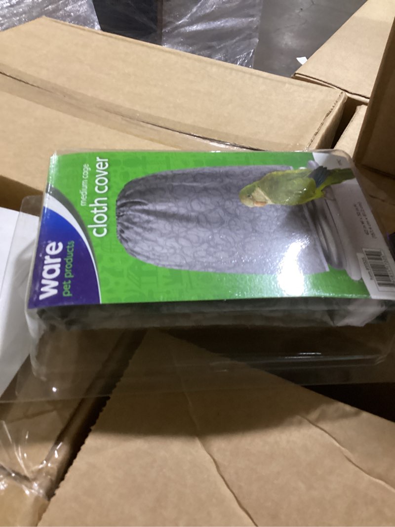 Condition photo showing As Is for Ware Manufacturing Medium Bird Cage Cover - 62" x 32"