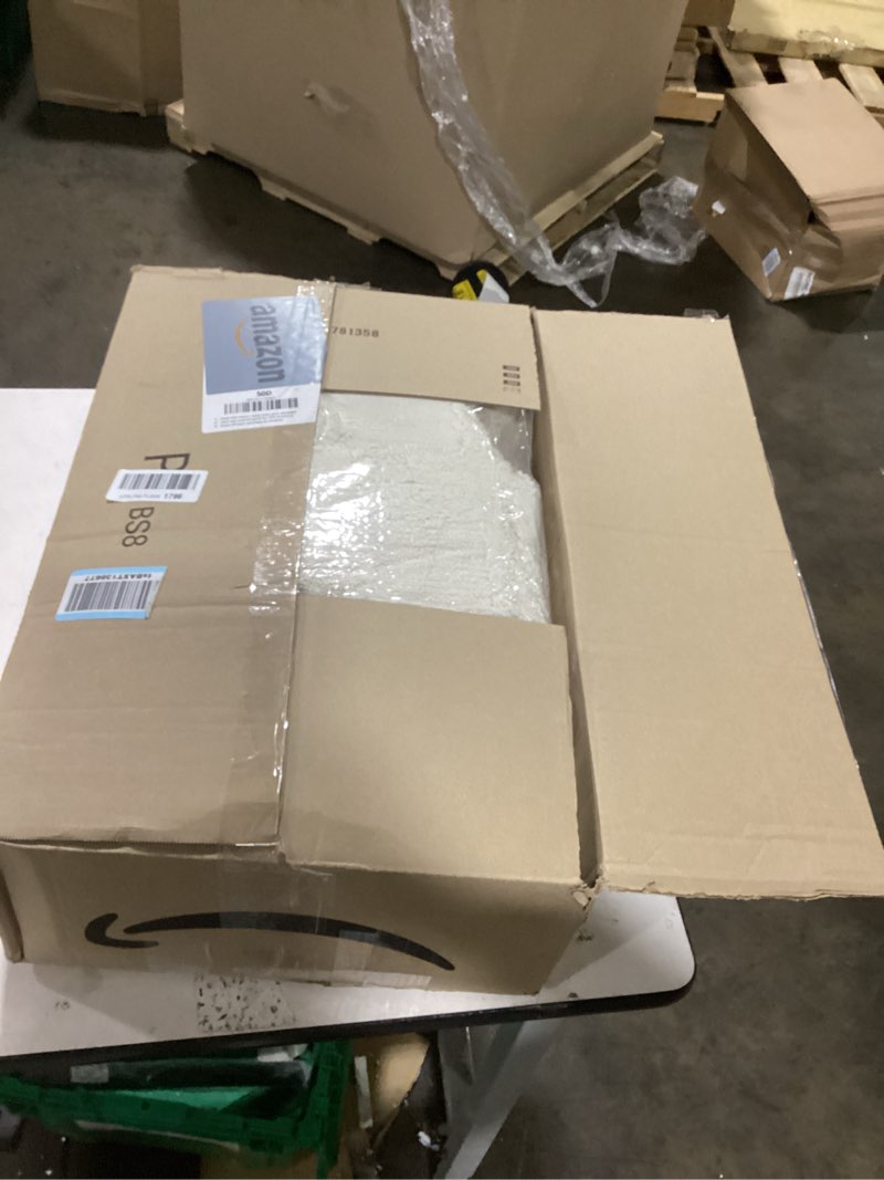 Condition photo showing Good Condition for Joiedomi Tufted King Size Comforter Set, 3 Pieces Beige Boho King Bedding Set with 1 Plaid Geometric Comforter and 2 Pillow Shams, Checkered Bed in a Bag for All Seasons 01 - Beige - Tufted Checkboard King