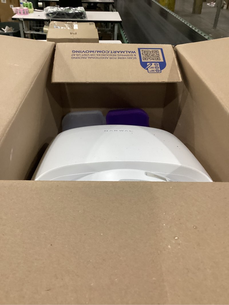 Condition photo showing As Is for NARWAL Freo Pro Robot Vacuum and Mop Combo, Tangle Free Robot Mop, 8500Pa Powerful Suction, Self-Emptying, Auto Mop Washing, Auto Drying, Obstacle Avoidance, Ideal for Pet Hair and Hard Floor