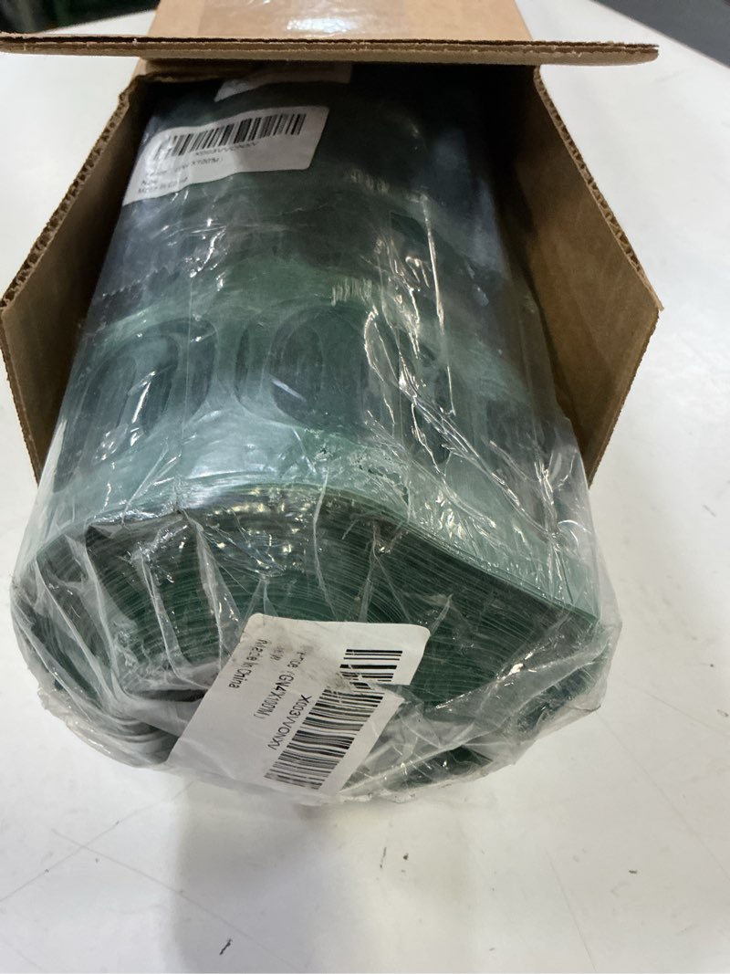 Condition photo showing New/Like New for potatolife plastic mesh fence safety fence, 4'x100' roll with 100 zip ties, resuable temporary netting for garden fencing, construction, snow fencing, animal barrier, poultry, deer, patio, green 10.71 lb/roll green
