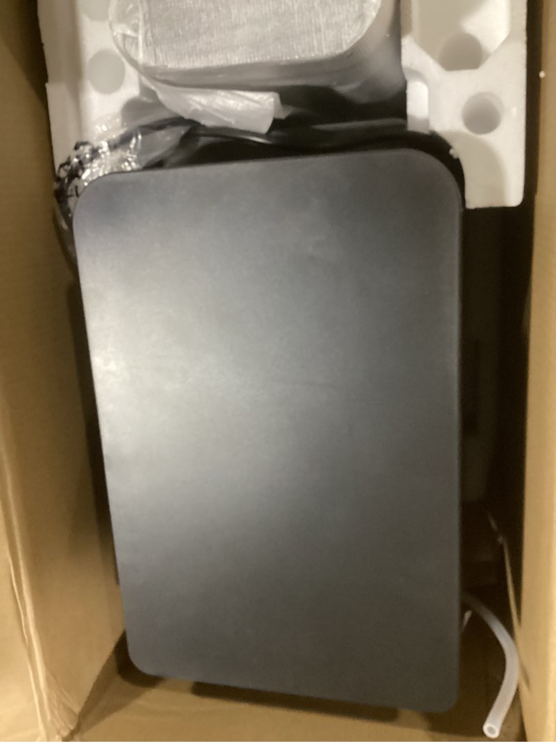 Condition photo showing As Is for ge profile opal 2.0 ultra nugget ice maker with side tank and scale inhibiting filter, scoop included, 38 lbs in 24 hours, pellet ice machine with wifi & smart connected, black