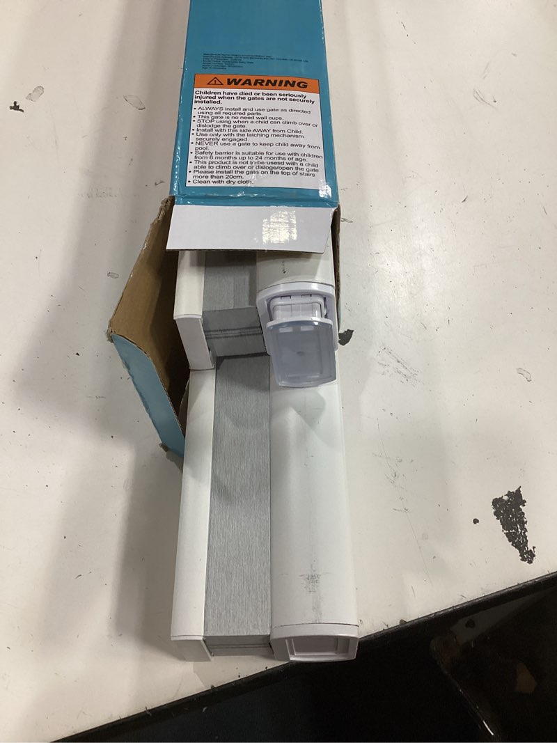 Condition photo showing Good Condition for joydeco no tools no drill window blinds for indoor windows, blackout shades cellular shades cordless, no drill blinds for windows, window shades for home, bedrooms, doors (white, 35.5" w x 64" h) white - no drill design 35.5"w x 64"h