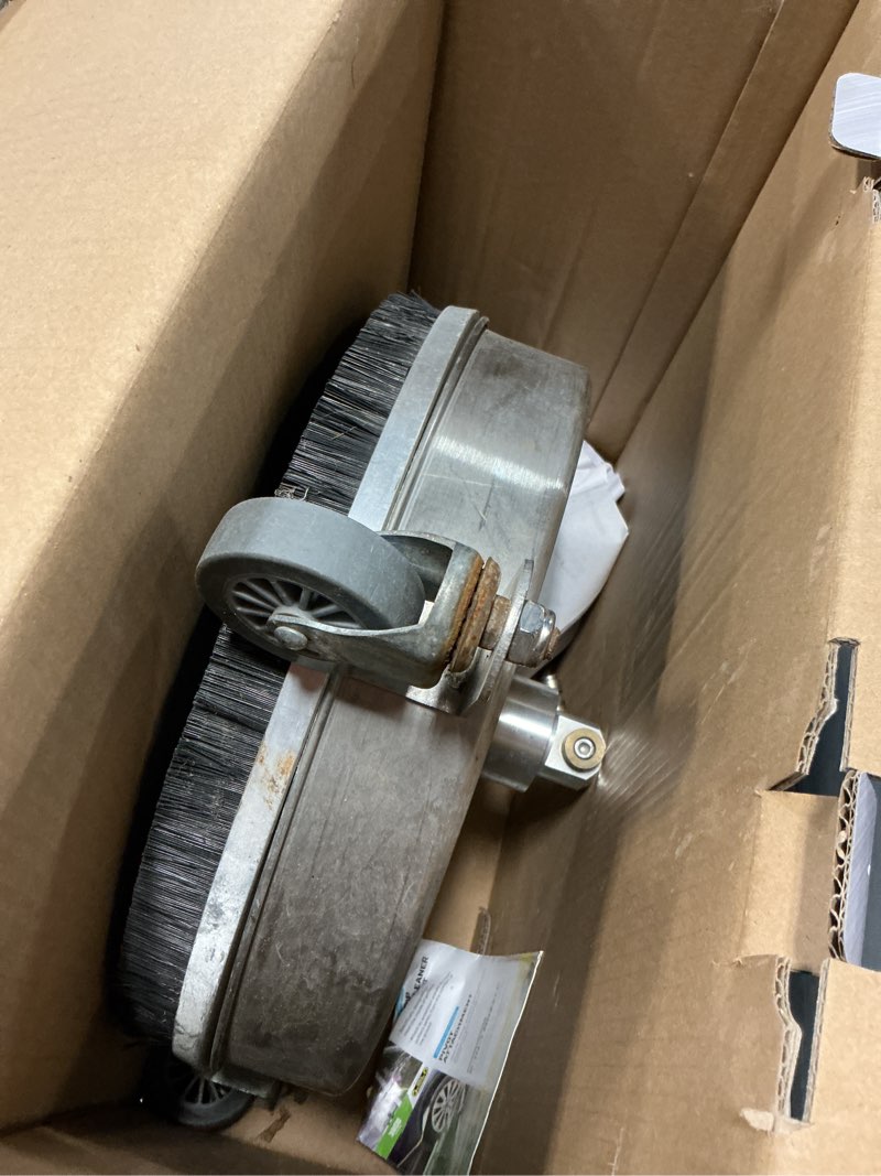 Condition photo showing As Is for surfacemaxx pro 14.5-in up to 4500-psi rotating surface cleaner for gas and electric pressure washers