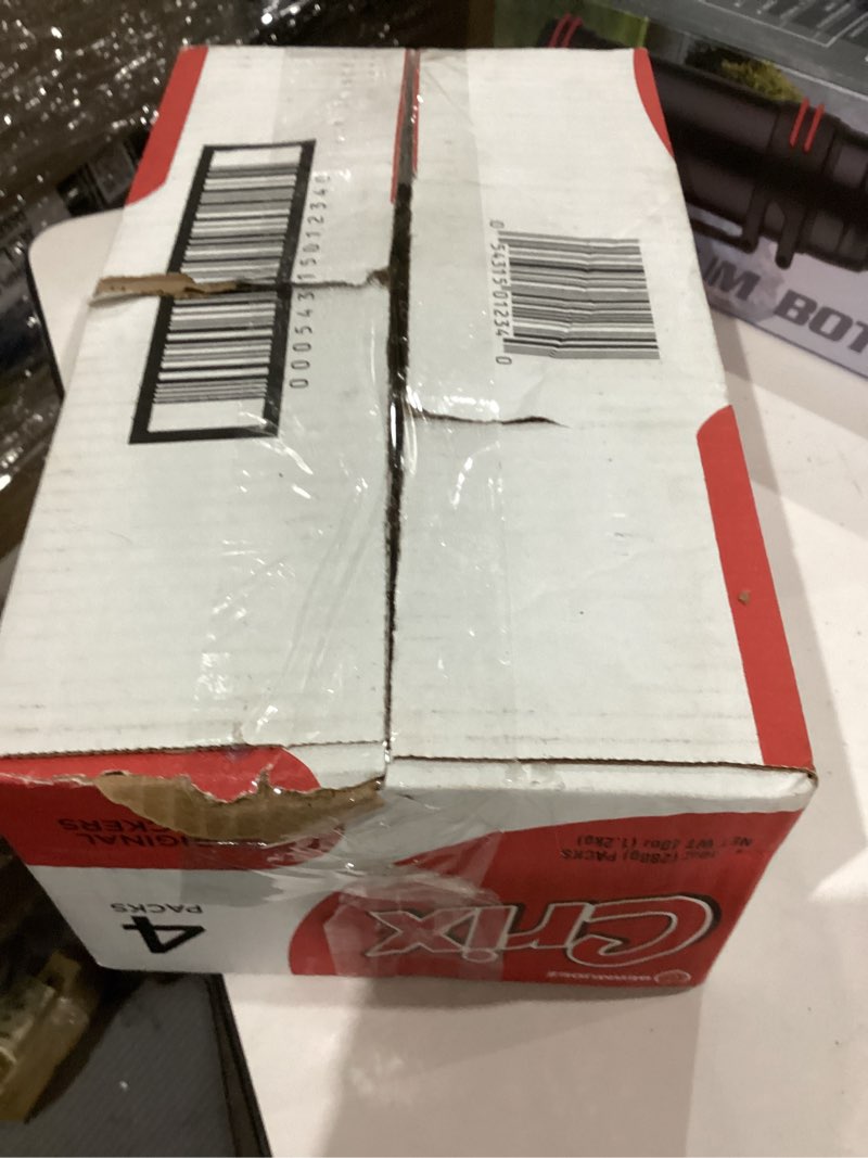 Condition photo showing New/Like New for Crix Original Crackers – 12 Individually Wrapped Rolls (4 x 3 Packs) | Crispy Caribbean-Style Crackers Original 33.33 Ounce (Pack of 12)