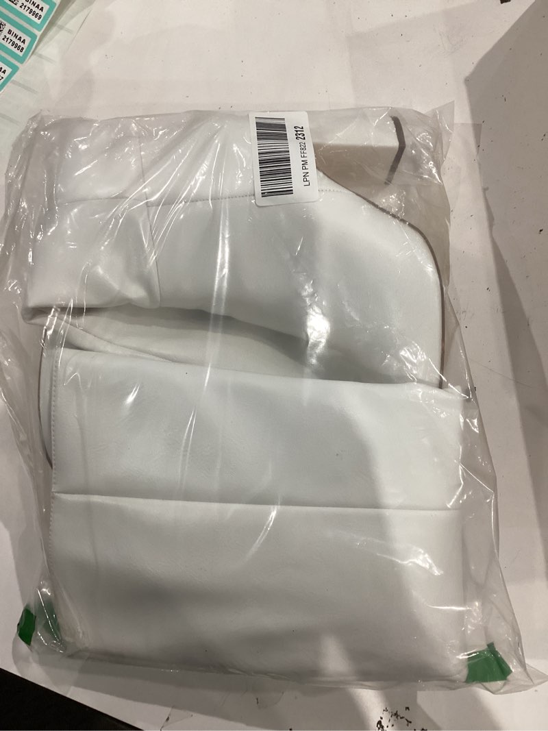 Condition photo showing Good Condition for dream pairs knee high boots women chunky heel pointed toe tall boots for women side zipper long boots 7.5 white-pu