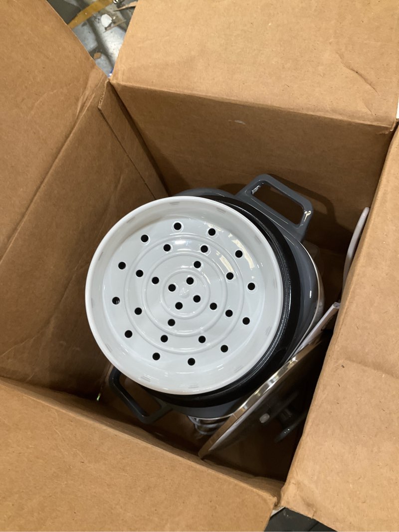 Condition photo showing Good Condition for black+decker 16-cup rice cooker, rc516, 8-cup uncooked rice, steaming basket, removable non-stick bowl, one touch