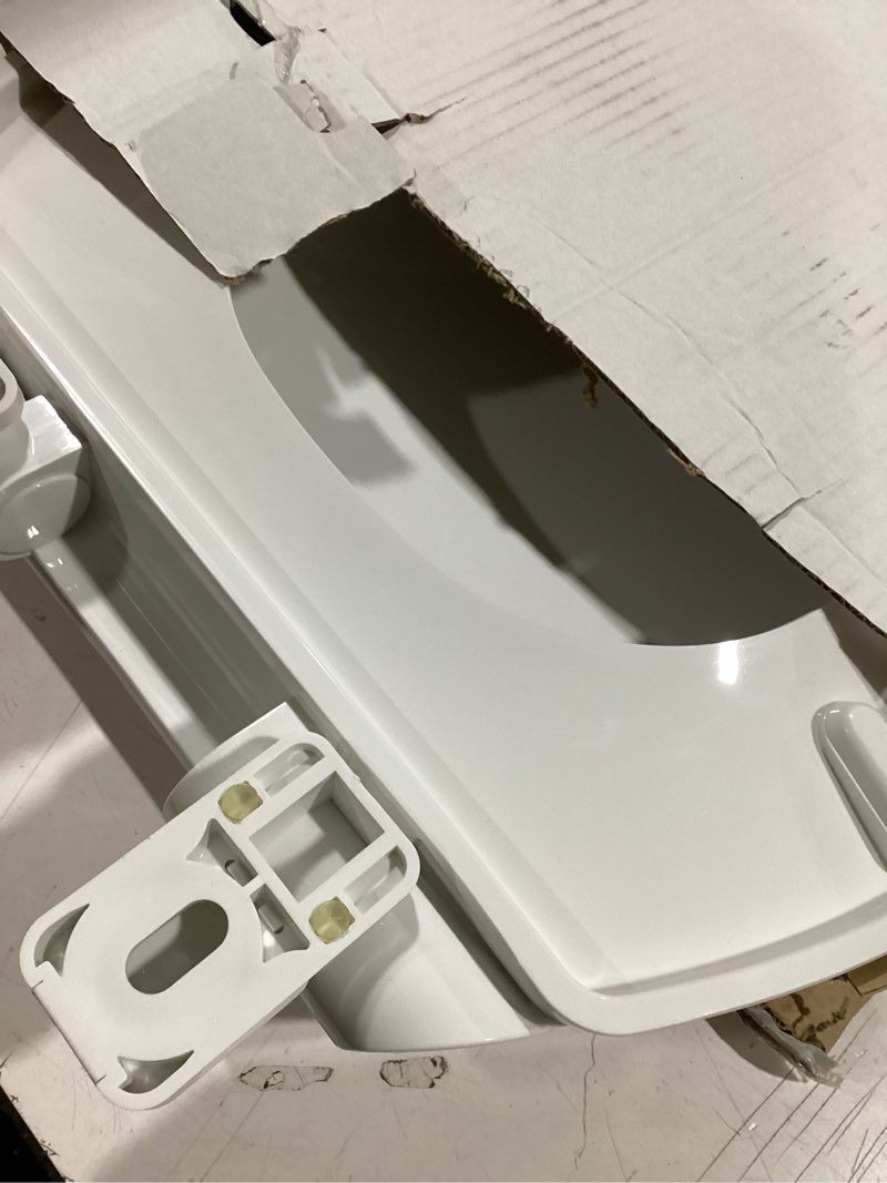 Condition photo showing New/Like New for Round Toilet Seat, Standard 16.5” Slow/Soft Close Round Toilet Seat for Round Toilets, No-Slam Quiet-Close Lid, Easy-to-Install, White, Durable Never-Loosen Design White Round(Standard)