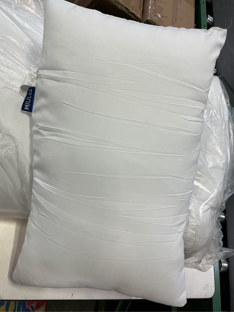 Condition photo showing Good Condition for MIULEE 12x20 Inch Throw Pillow Insert Set of 4,Premium Pillow Stuffer Sham Rectangle for Decorative Cushion Bed Couch Sofa 4 12x20 Inch
