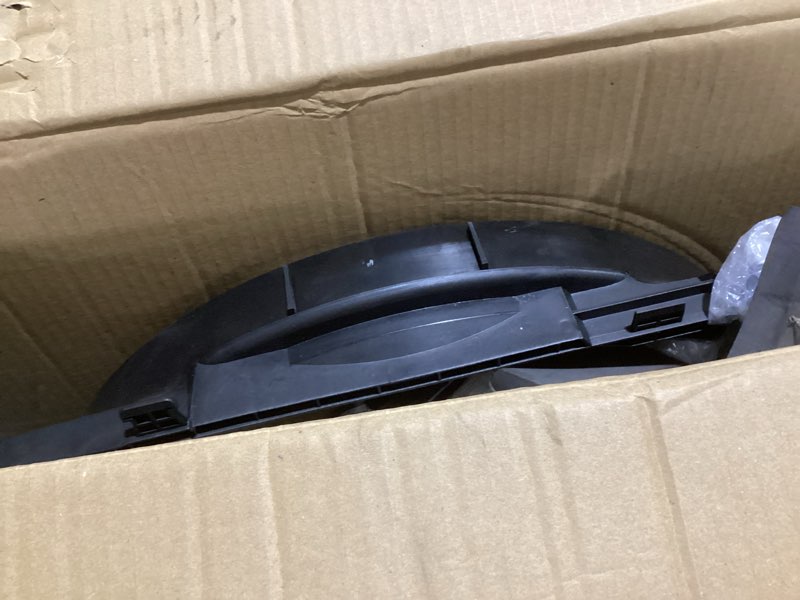Condition photo showing As Is for engine radiator cooling fan assembly compatible with mercedes-benz c230/c250/c300/c350/c63 amg, e250/e300/e350/e400/e550, glk250/glk300/glk350, cla250/gla200/gla250,cls400, replace 2045000293 621-373
