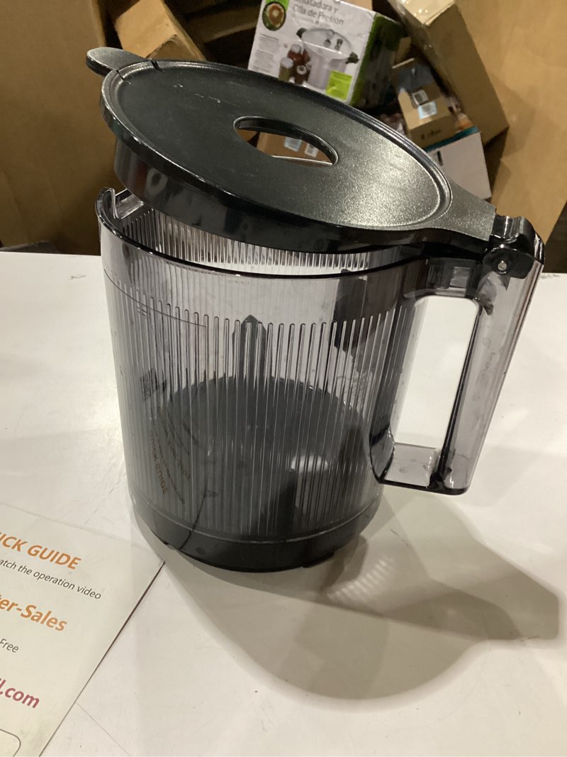 Condition photo showing As Is for Eanoruus juice sorbet maker