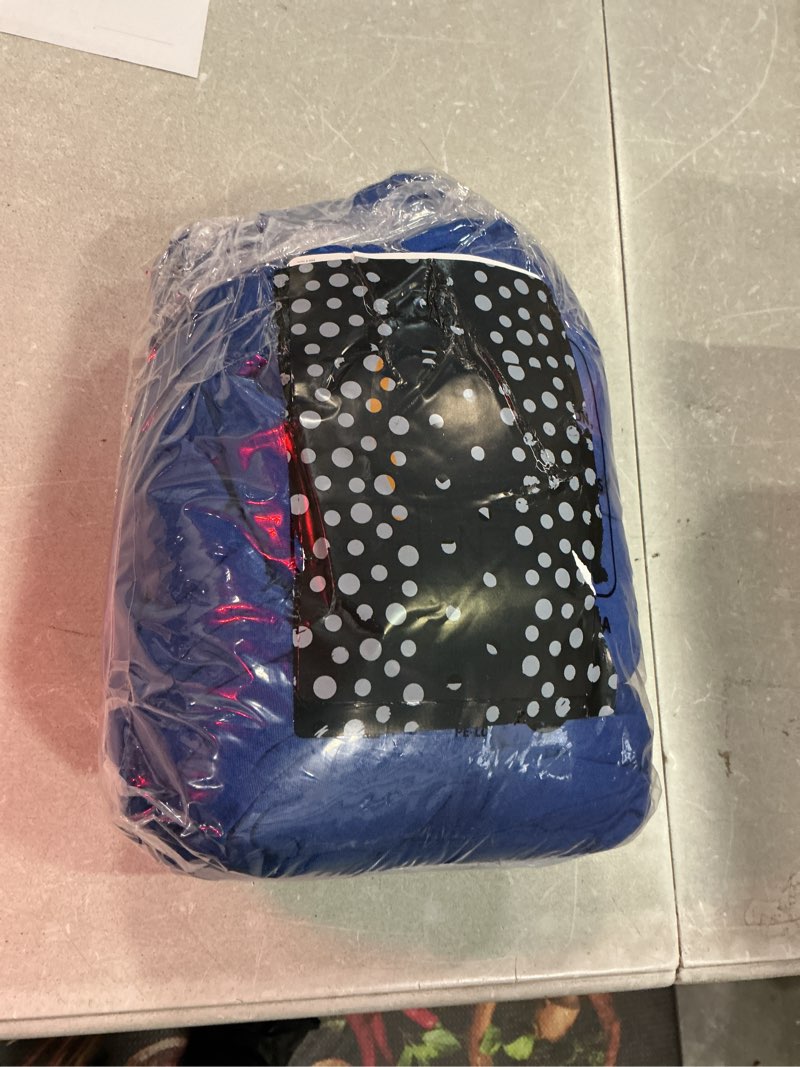Condition photo showing Good Condition for smiry 2 pack spandex table cloth 6ft, elastic fitted stretch tablecloths for rectangle tables, washable table cover for outdoor, wedding, banquet & parties (blue, 72lx30wx30h inch) 30" x 72" blue 2