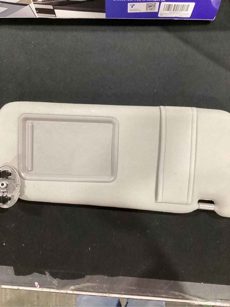 Right Passenger Side Sun Visor Compatible with 2007 2008 2009 2010 2011, Right Side Sun Visor Replac