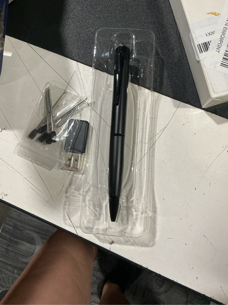 Condition photo showing As Is for 64gb card camera pen hidden camera, full hd video for spy camera, spy camera & full hd video recordin