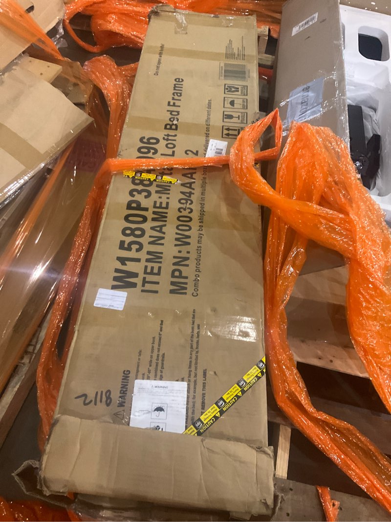 metal loft bed frame