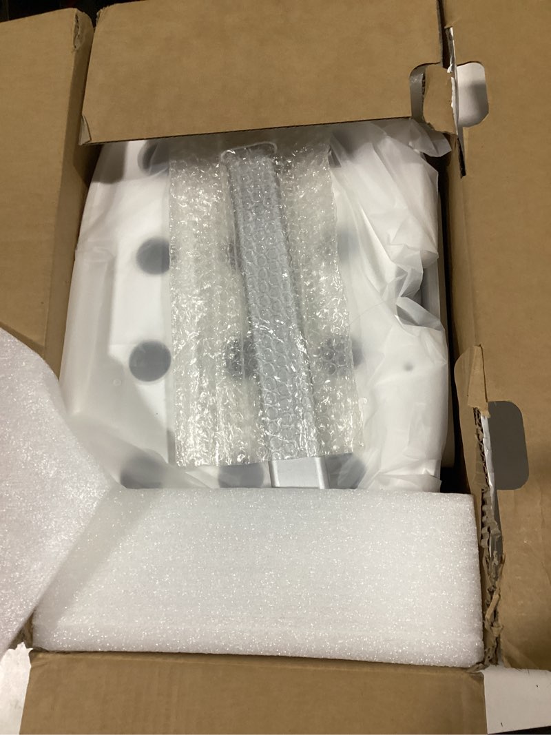 Condition photo showing New/Like New for Hydroponics Growing System Kit, 17 Pods Indoor Herb Garden with 2 Fans Circulation, Grow Light, Smart Water Cycle, Auto Timer, 10L Water Tank, Perfect Indoor Gardening System Gifts (White) White-gray Screen