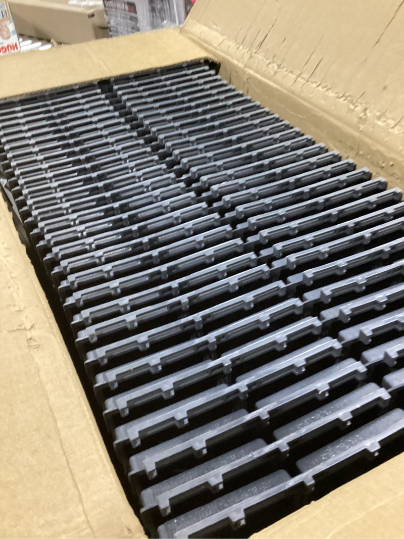 Condition photo showing Good Condition for 36 sq. ft Plastic Interlocking Deck Tiles, 36 Pack,12"x12" Waterproof Outdoor Flooring All Weather Use, Patio Floor Decking Tiles for Porch Poolside Balcony Backyard, Dark Grey 36 Grey