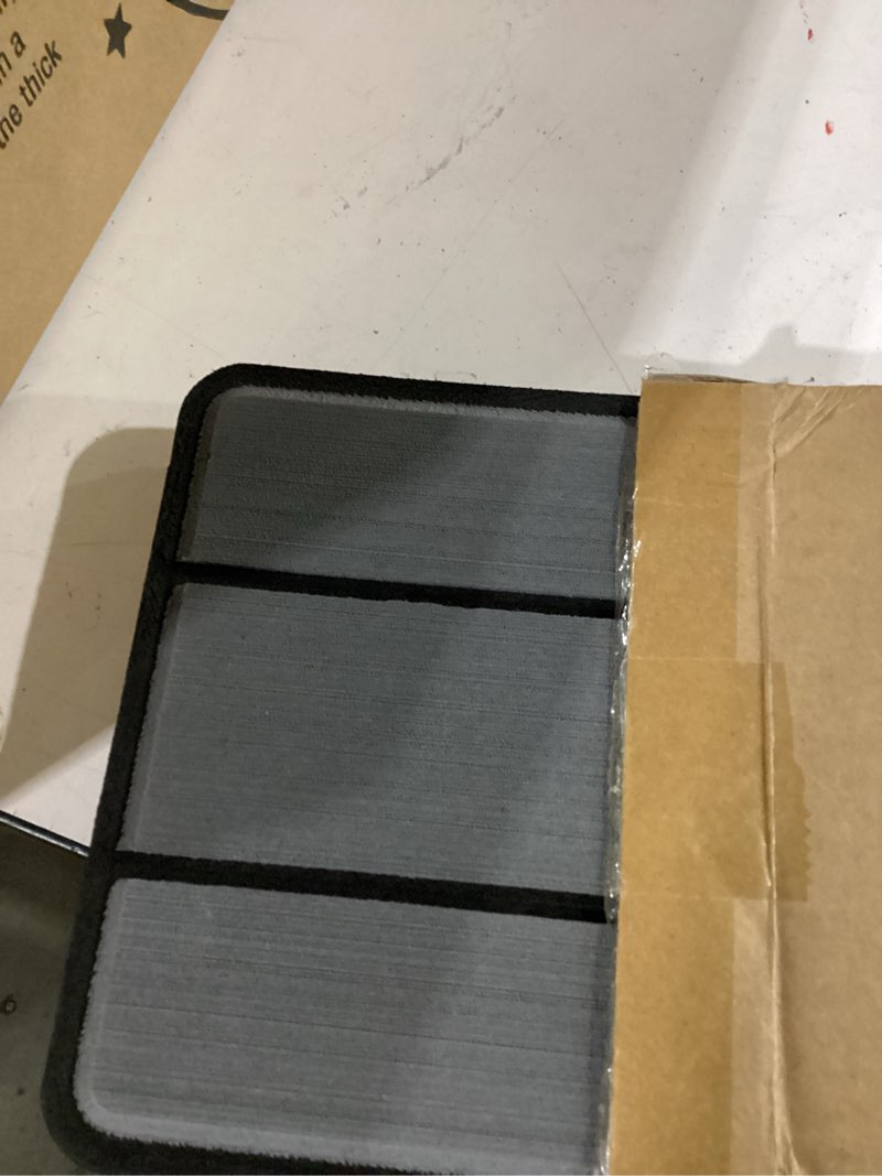 Condition photo showing Good Condition for oceanbroad eva foam rv step cover 16''l x 6.5''w 4 pack with self adhesive for ladders trailers truck campers rv steps treads, dark gray dark gray 16''l x 6.5''w