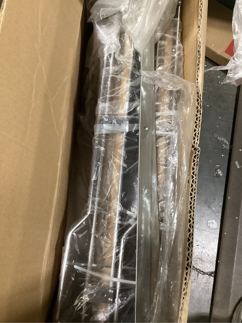 Condition photo showing Good Condition for Pull Out Cabinet Organizer,Heavy-Duty Slide Out Shelf, Wood and Wire Basket, Pull Out Drawer for for Kitchen Under Sink Space, Pantry, Bathroom, 2 Tie 23 * 21 in