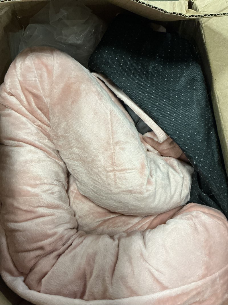 Condition photo showing Good Condition for bfpethome orthopedic washable dog beds large sized senior dog for comfy sleeping with removable cover, waterproof big soft pet couch bed for dogs relax 36"l x 27"w x 6.5"th pink