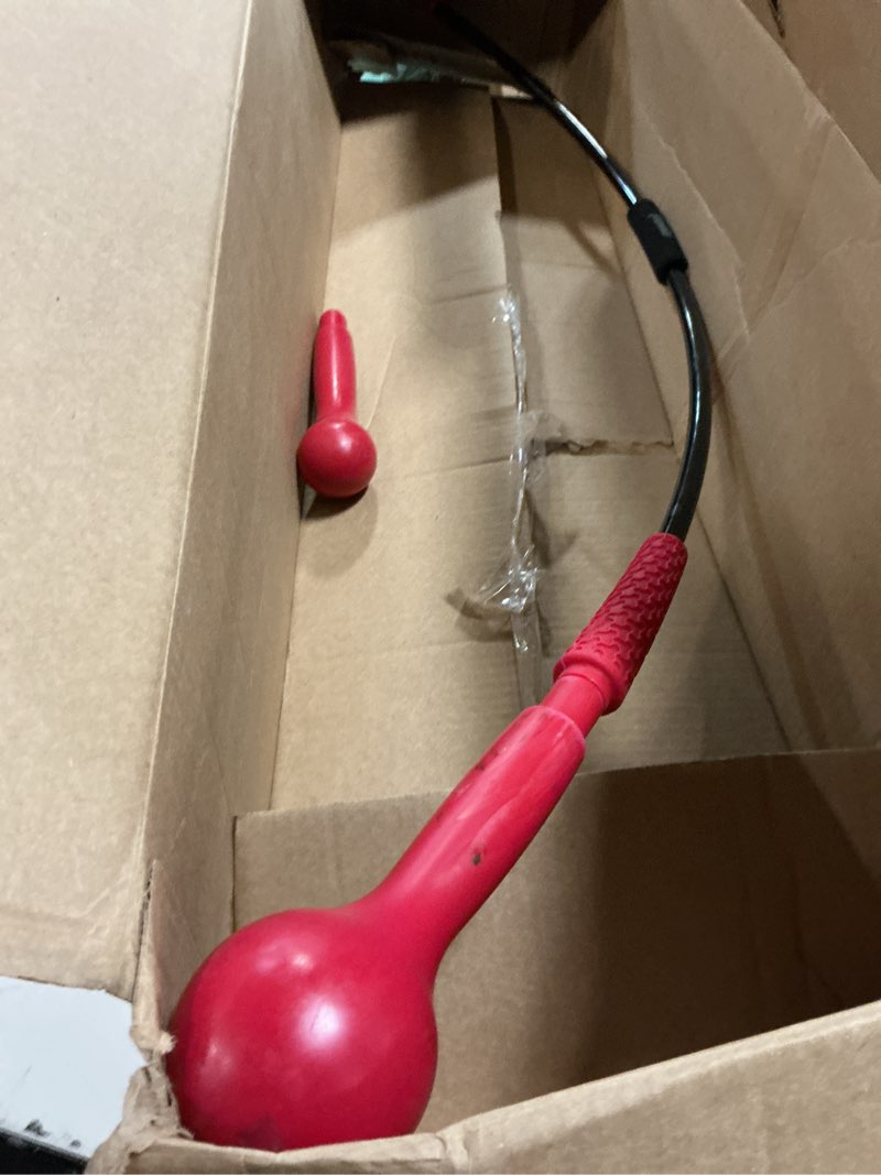 Condition photo showing As Is for franklin sports baseball + softball hitting stick trainer - swing stick for batting practice + swing training - dual end batting trainer for baseball + softball