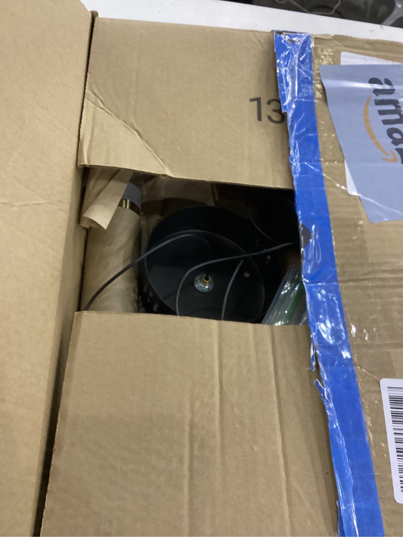 EMBRING Black and Gold Pendant Light for Kitchen Island,Dimmable Modern Led Pendant Lighting 3 Pack,