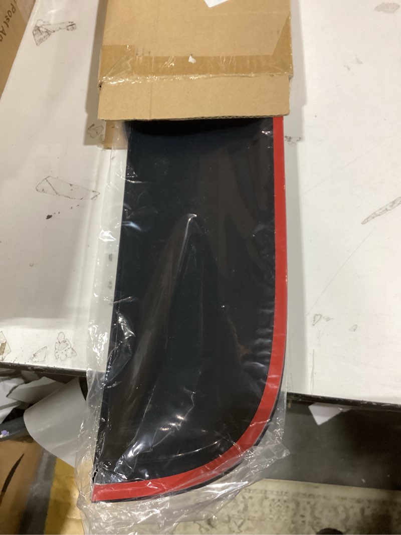 Condition photo showing New/Like New for 37.8" 980mm sunroof wind deflector, tape-on sunroof rain guards, universal fit tinted moonroof vent visor car accessories