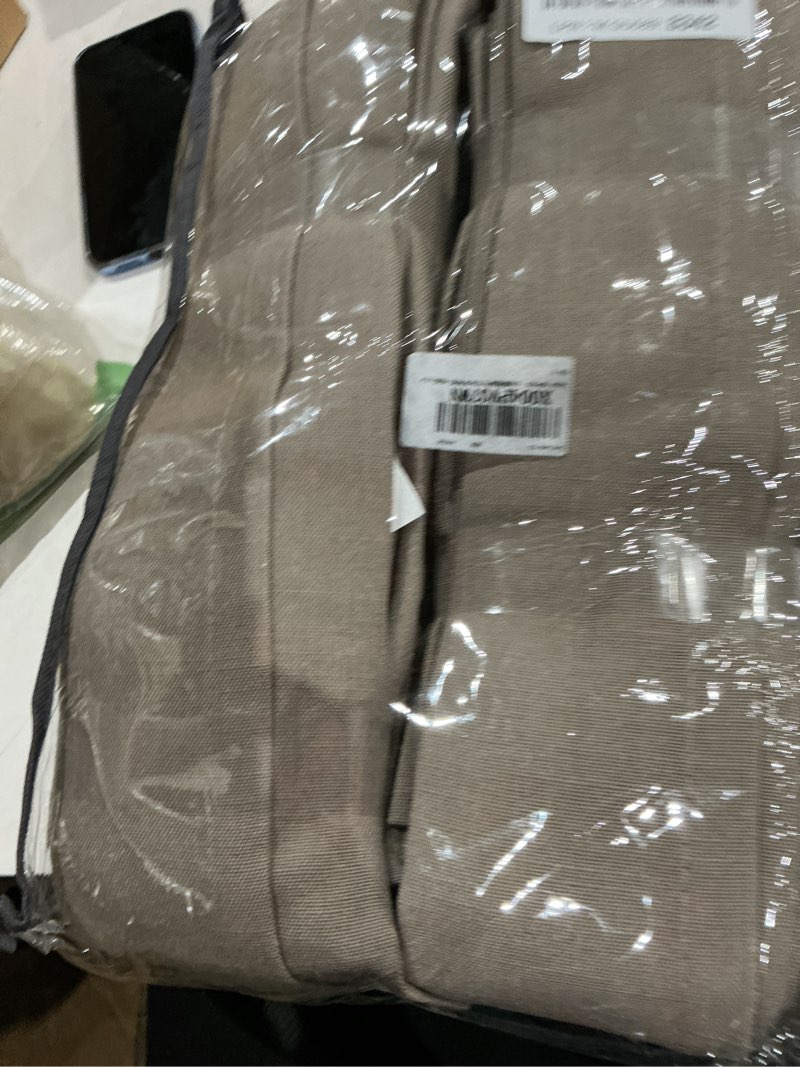 Condition photo showing Good Condition for dark flax curtains 102 inches long pinch pleated for living room 2 panels set greyish beige pinch pleat drapes back tab farmhouse ceiling floor 102 inch window curtains bedroom burlywood birch taupe taupe 40"w x 102"l (pack of 2)