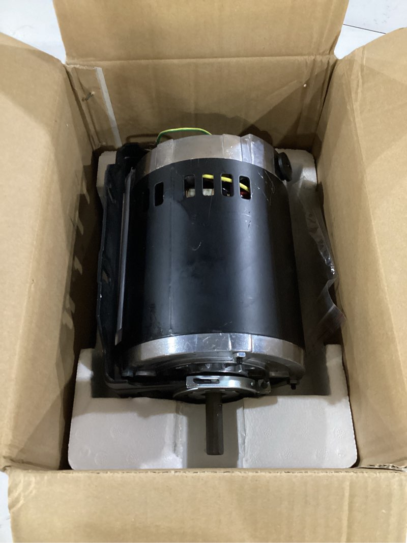Condition photo showing Good Condition for gf2054 blower motor 1/2 hp 115 volt 60hz 1725rpm 48 frame compatible with ao smith, packard 45012, emerson 8200, ge bf-4708, universal 811, baldor rsp3451a, dayton 4ue85, belt drive odp leungoo