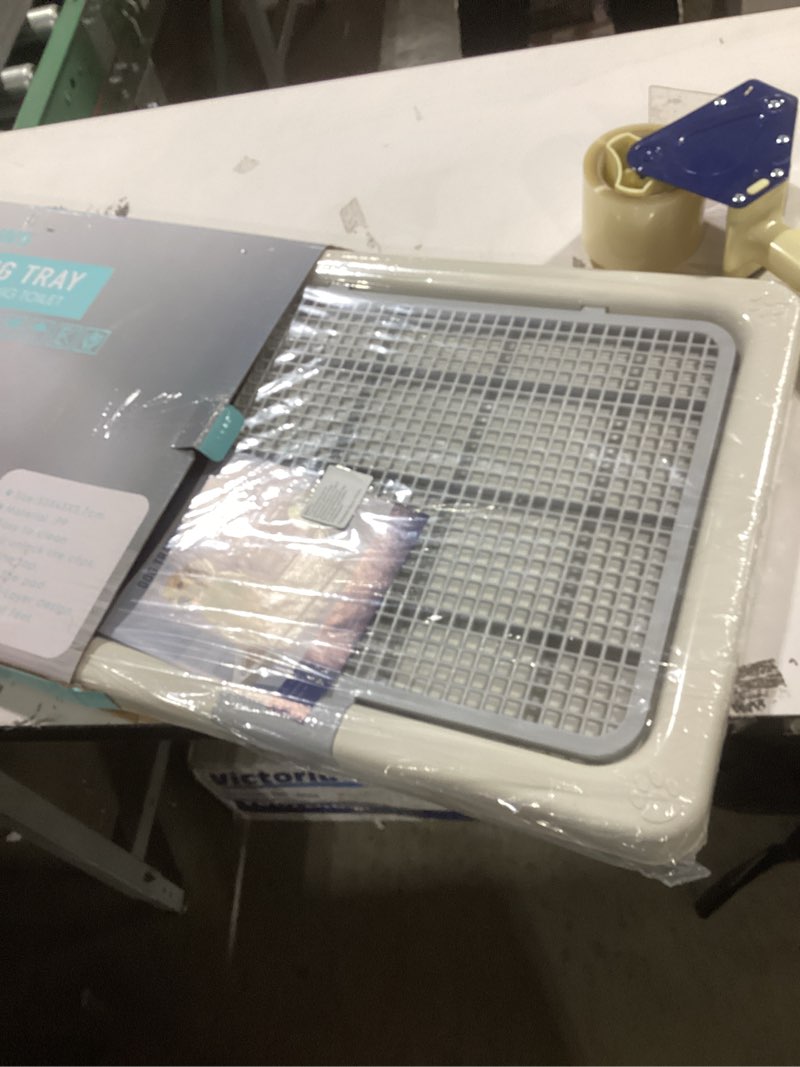 Condition photo showing New/Like New for Smart Paws 3 Sizes Small Puppy Dog Toilet,Poodles Training Tray,Yorkie Pet Pads Holder 21.65x17.71 Inch (Pack of 1)