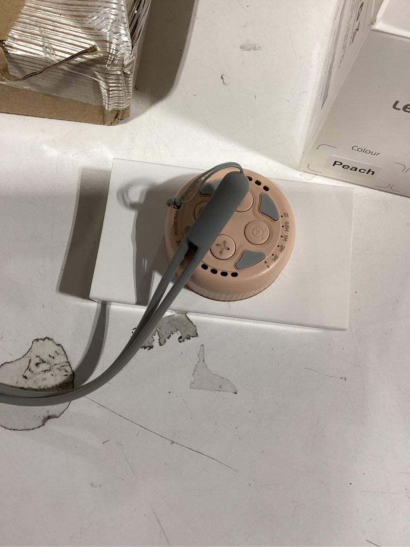 Condition photo showing Good Condition for Similar product White Noise Machine Portable Sound Machine with 22 Soothing Sounds for Kids Adults, 4 Modes Night Light,3 Sleep Timer,Sound Therapy for Home Office Travel,Green