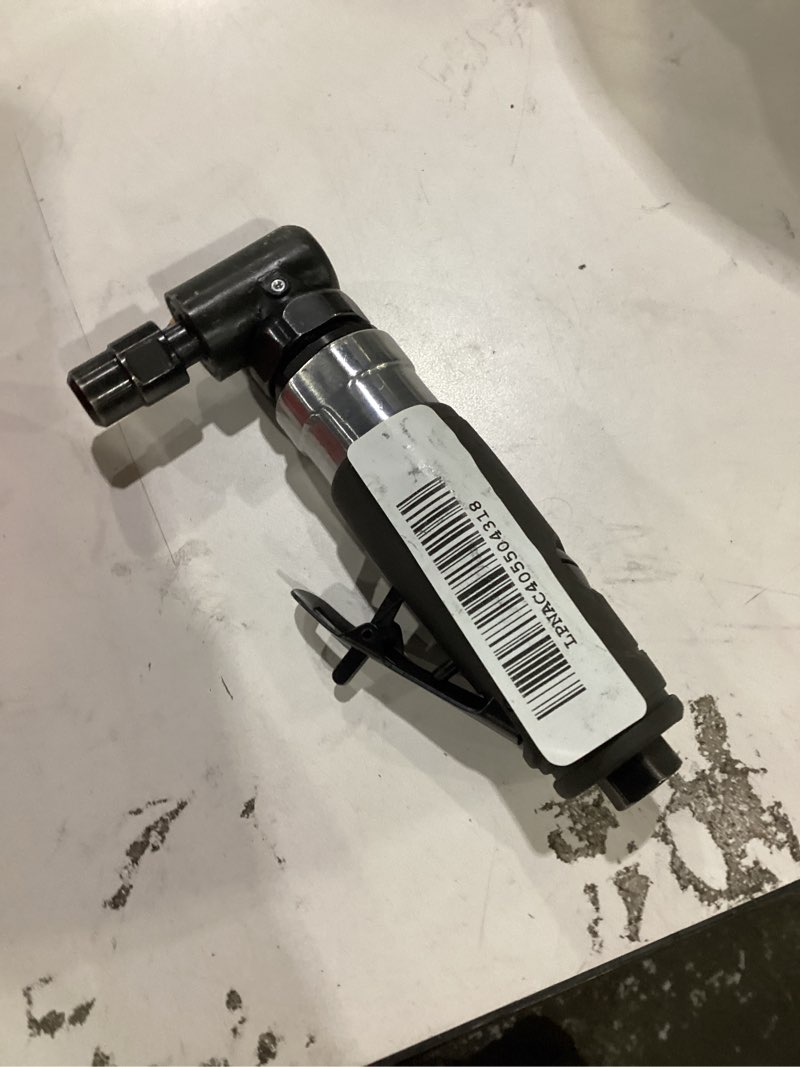 Condition photo showing As Is for ingersoll rand 302b angle air die grinder, 20,000 rpm, 0.33 hp, 1/4" collet, rear exhaust 302b - air angle