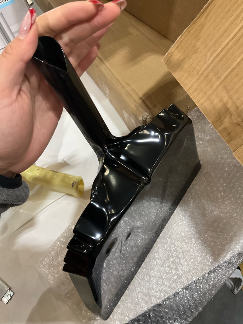 Condition photo showing As Is for  Black Metal Dust Pan