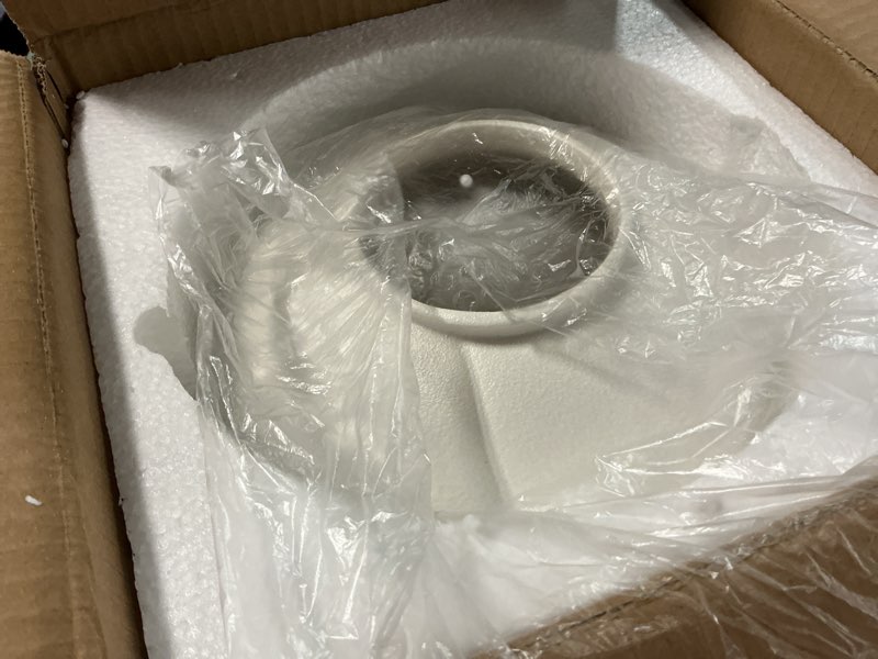 Condition photo showing Good Condition for extra large white ceramic flower vase, decorative jar oversize modern centerpiece table decorations,round shape rustic ceramic vases for home decor dining room (white, 9.4 * 9.4 * 9.1inch) white 0807