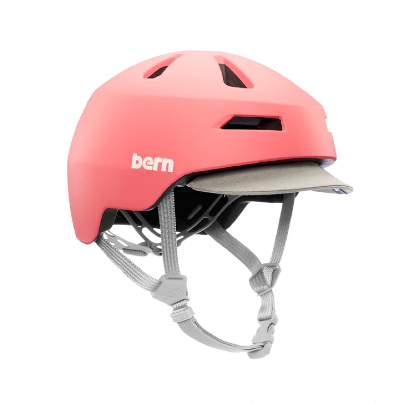 Bern Nino 2.0 Helmet - Youth - Matt Grapefruit size m