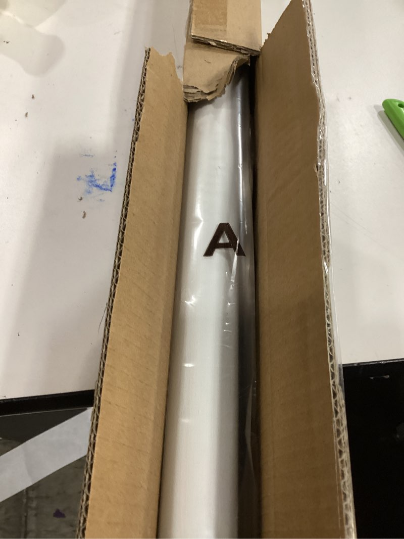 Condition photo showing New/Like New for Tension Curtain Rod by EZFurni, 42 to 82 Inch Adjustable, Spring Loaded Curtain Rods No Drilling, Heavy Duty Tension Rod for Windows, Bathroom, Closet, Door, Renter Friendly, No Drill, Non-Slip,White white 42-82