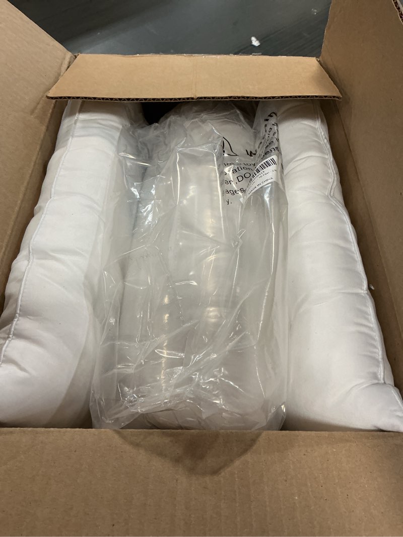 Condition photo showing Good Condition for MINUPWELL Ultra Flat Pillows for Sleeping Thin, 2.5" Height Ultra Thin Pillows, Slim Bed Pillows for Stomach Sleeper, Standard Size -18x26 in - 7D Fiber - 2 PC Standard(2PC)