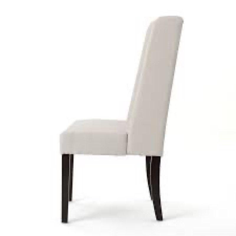 Harlow 20.5'' H Upholstered Side Chair (Set of 2)  Beige