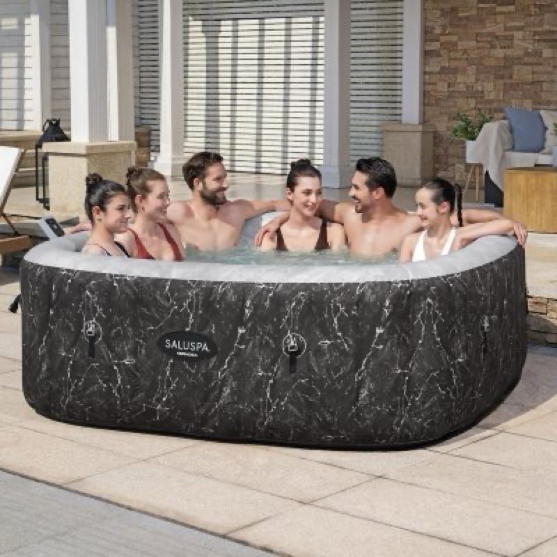 SaluSpa Hermosa Energy-Efficient Smart AirJet Inflatable Hot Tub