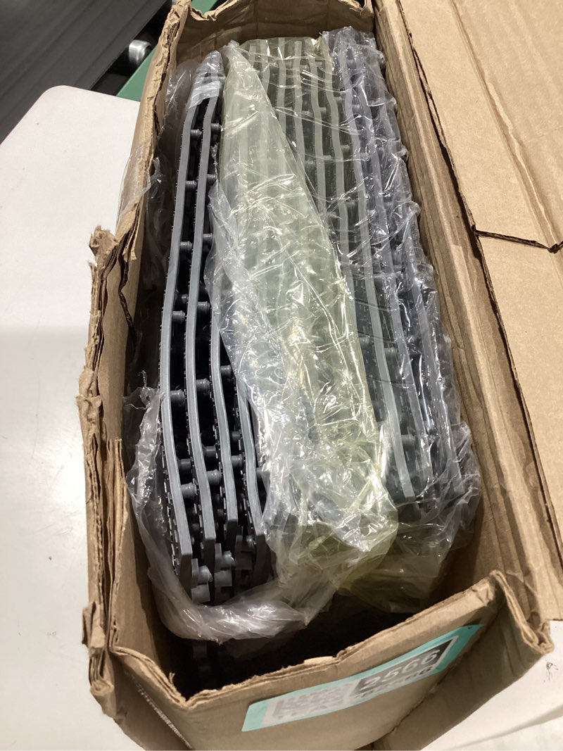 Condition photo showing Good Condition for tolanbbt modular interlocking cushion 12p 11.8" x 11.8" interlocking rubber floor drain holes non-slip splicing drainage mats for deck, shower, kitchen, drain pool, sauna bath (dark grey, diagonal) 12 pcs dark grey - diagonal